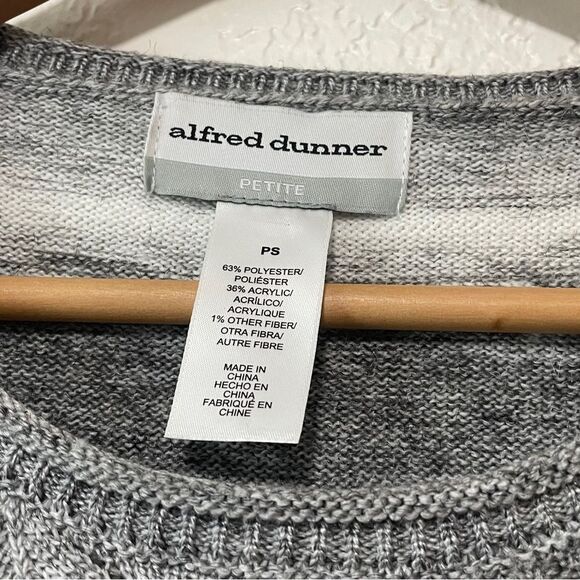 Vintage Y2K Grey/White Knit Sweater - Picture 8 of 8